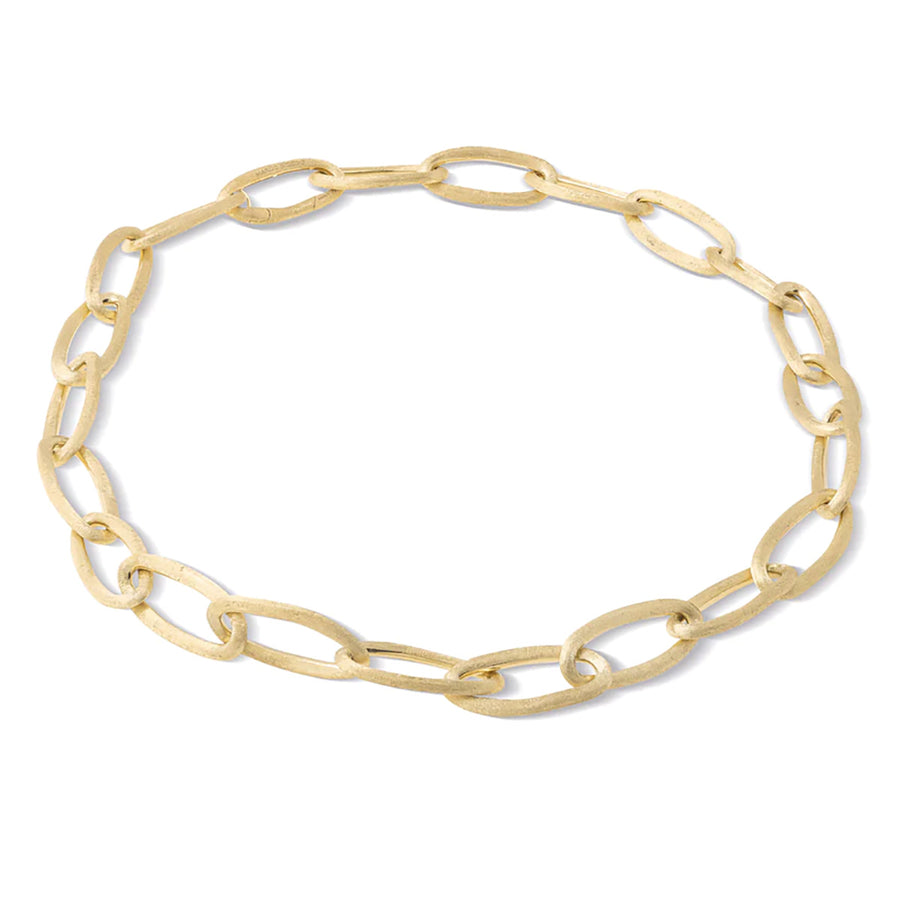 Jaipur Oval Link Necklace in 18K Yellow Gold, 17.75"