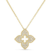 Venetian Princess 0.30ct Round Diamond Necklace in 18K Yellow Gold
