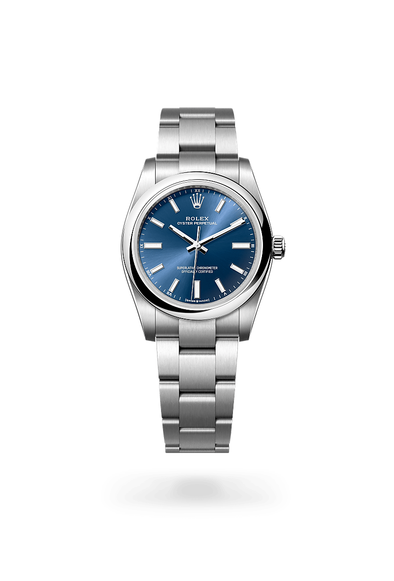 rolex Oyster Perpetual in Oystersteel,  - Schiffman's Jewelers