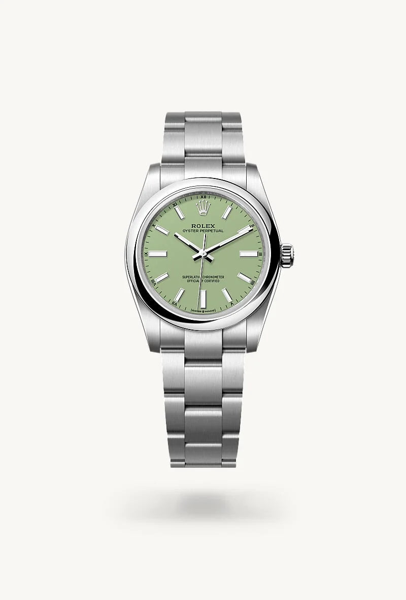 Rolex Oyster Perpetual in Oystersteel, M124200-0006 - Schiffman's Jewelers