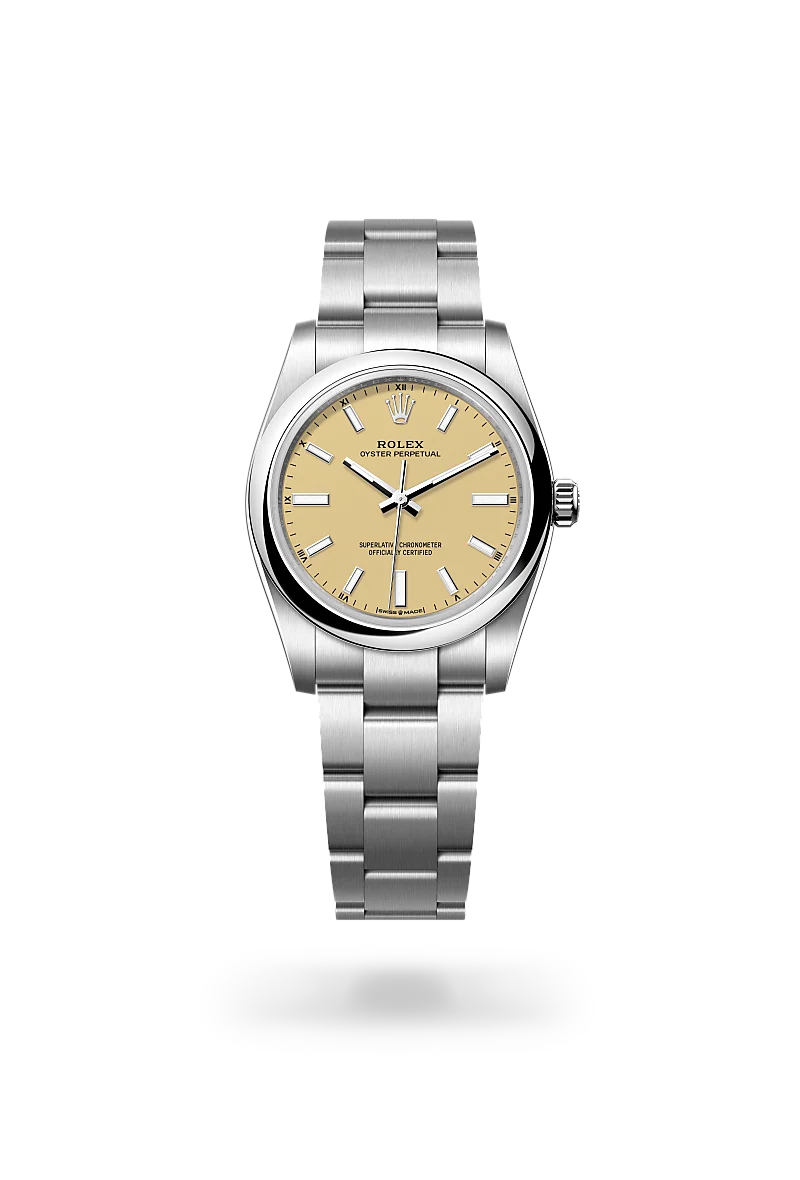 Rolex Oyster Perpetual 34 Oystersteel, M124200-0007