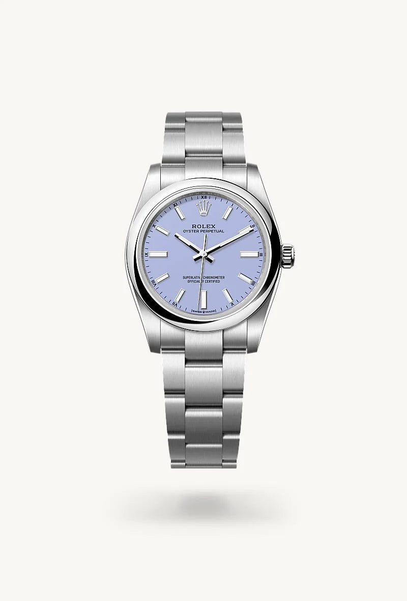 rolex Oyster Perpetual in Oystersteel, M124200-0008 - Schiffman's Jewelers