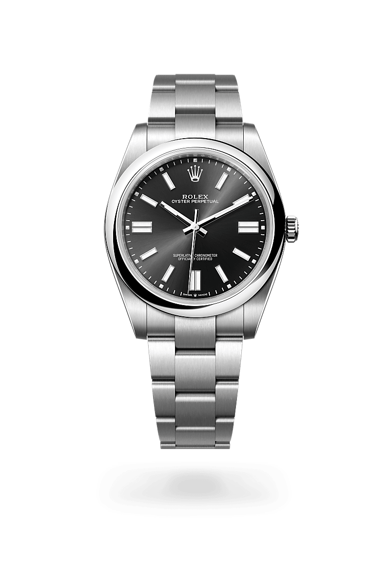 rolex Oyster Perpetual in Oystersteel,  - Schiffman's Jewelers