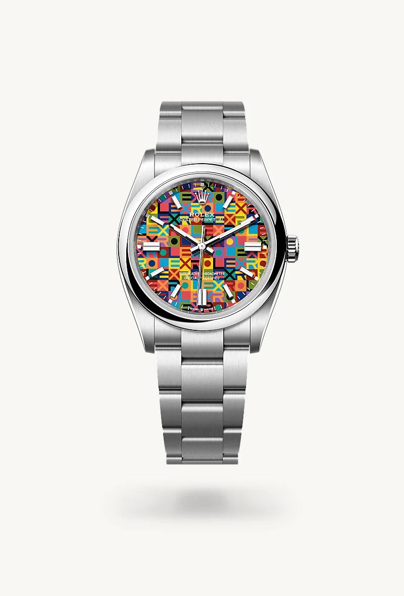 rolex Oyster Perpetual in Oystersteel, M126000-0016 - Schiffman's Jewelers