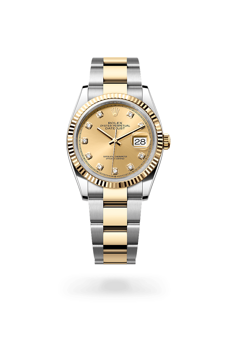 rolex Datejust in Yellow Rolesor - combination of Oystersteel and yellow gold,  - Schiffman's Jewelers