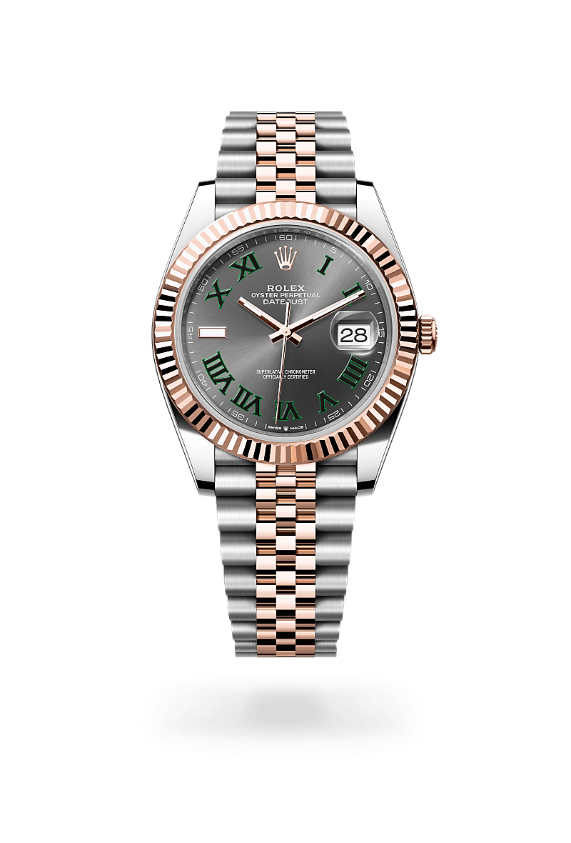 rolex Datejust in Everose Rolesor - combination of Oystersteel and Everose gold,  - Schiffman's Jewelers