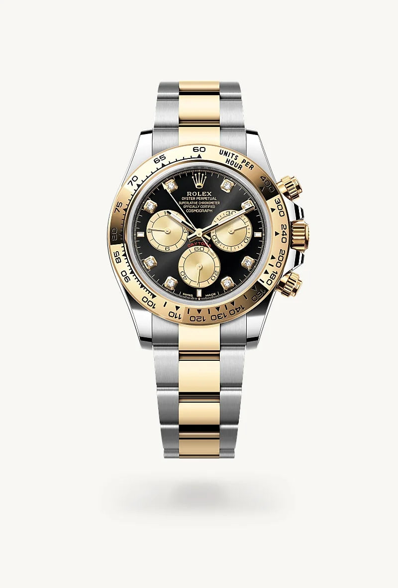 Rolex Cosmograph Daytona in Yellow Rolesor - combination of Oystersteel and yellow gold, M126503-0002 - Schiffman's Jewelers