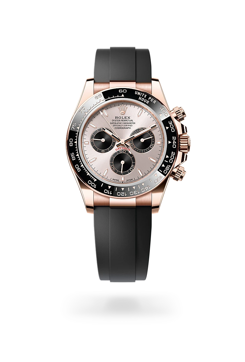 rolex Cosmograph Daytona in 18 kt Everose gold, M126515LN-0006 - Schiffman's Jewelers
