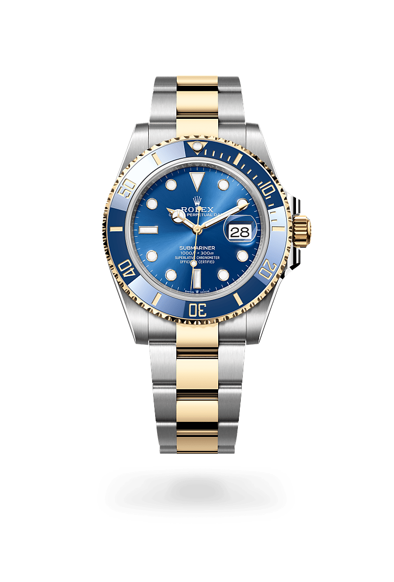 rolex Submariner in Yellow Rolesor - combination of Oystersteel and yellow gold,  - Schiffman's Jewelers