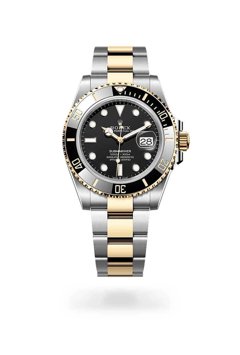 rolex Submariner in Yellow Rolesor - combination of Oystersteel and yellow gold,  - Schiffman's Jewelers