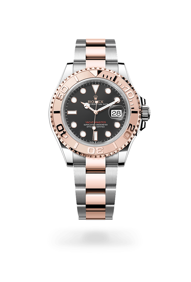 rolex Yacht-Master in Everose Rolesor - combination of Oystersteel and Everose gold,  - Schiffman's Jewelers