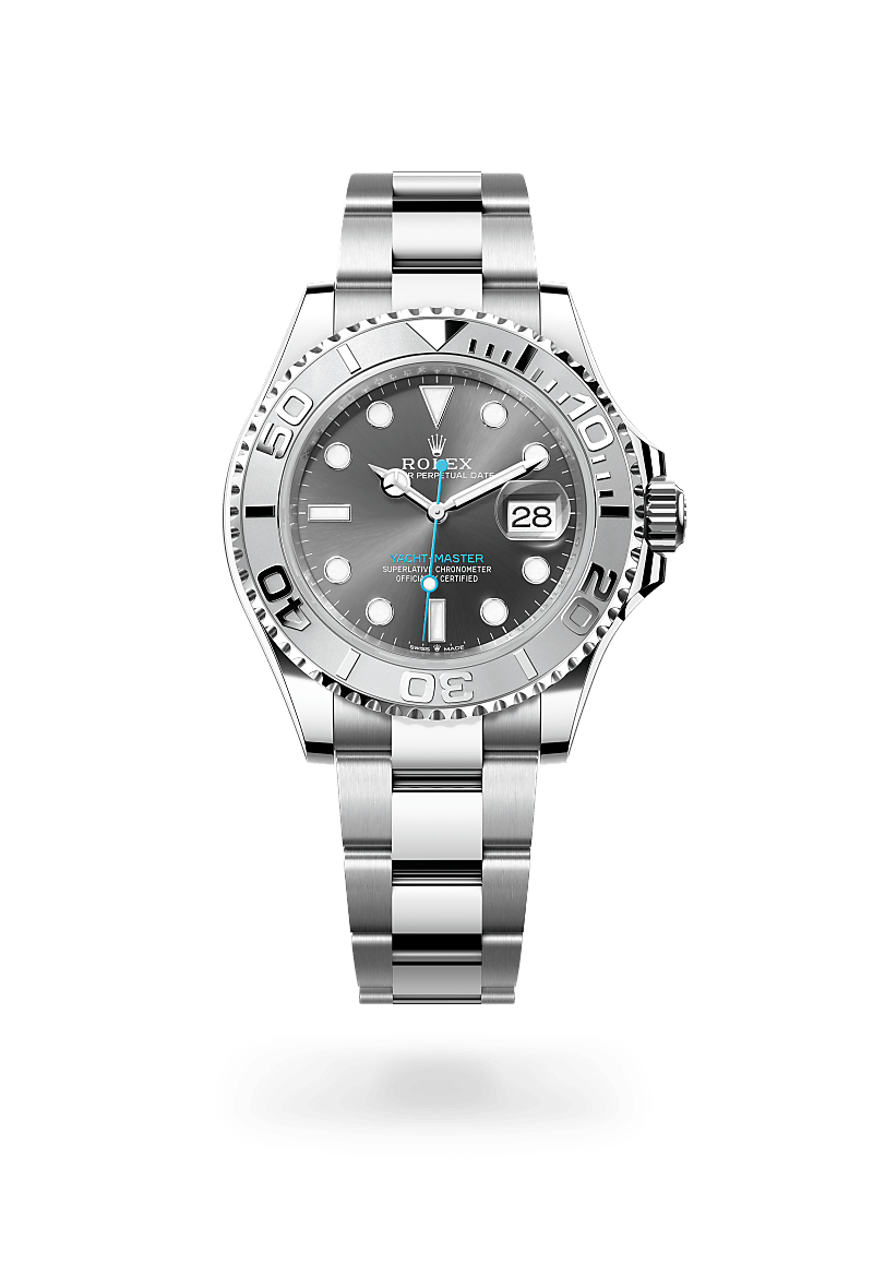 rolex Yacht-Master in Rolesium - combination of Oystersteel and platinum,  - Schiffman's Jewelers