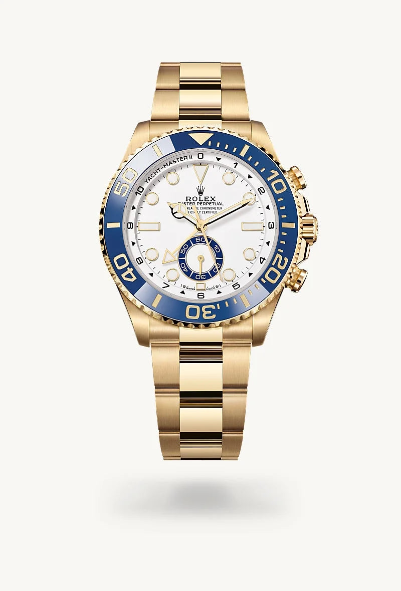 rolex Yacht-Master II in 18 kt yellow gold, M126688-0001 - Schiffman's Jewelers