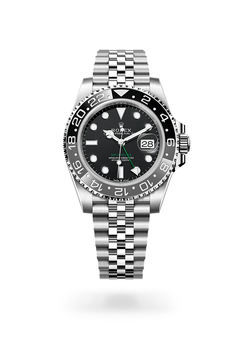 rolex GMT-Master II in Oystersteel, M126710GRNR-0003 - Schiffman's Jewelers