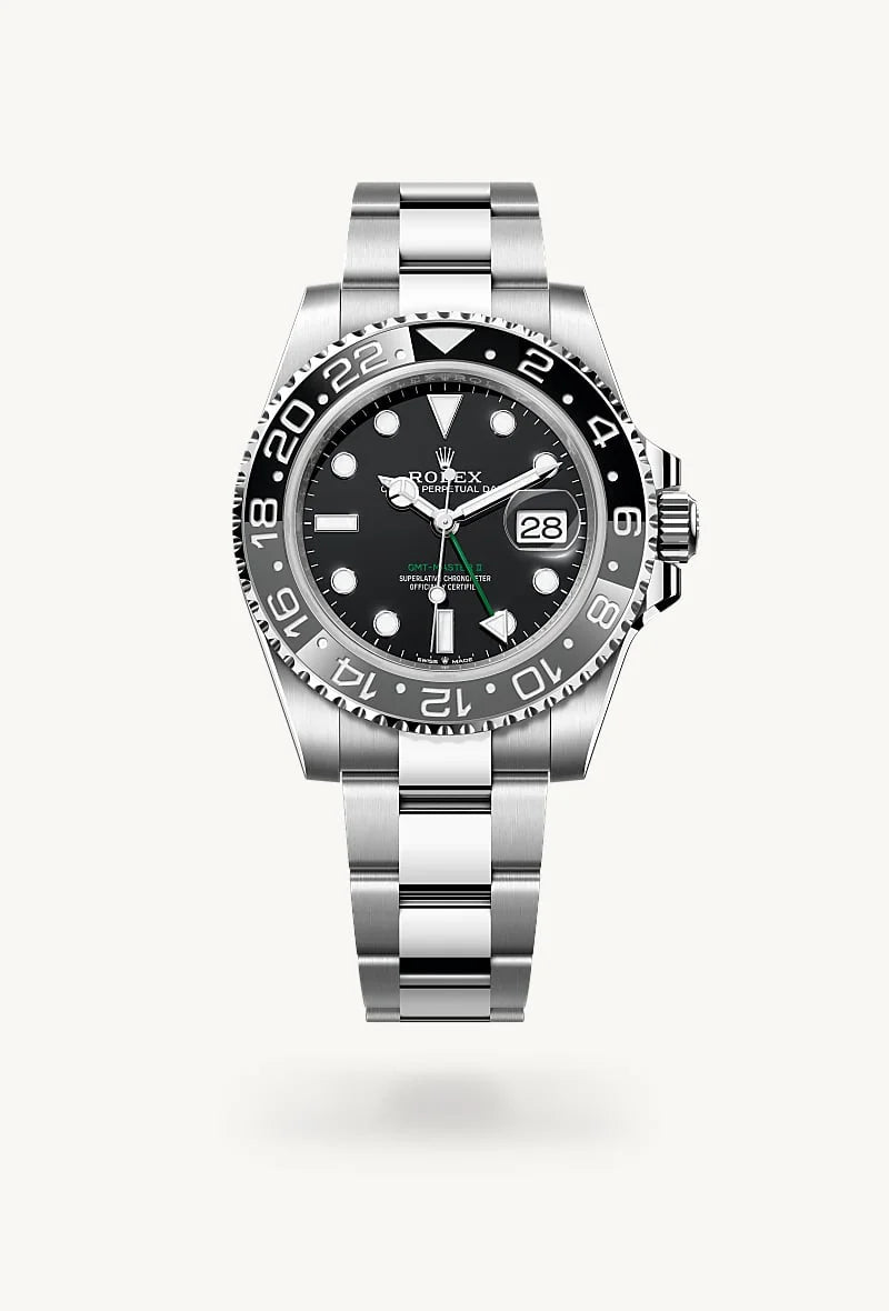 rolex GMT-Master II in Oystersteel, M126710GRNR-0004 - Schiffman's Jewelers
