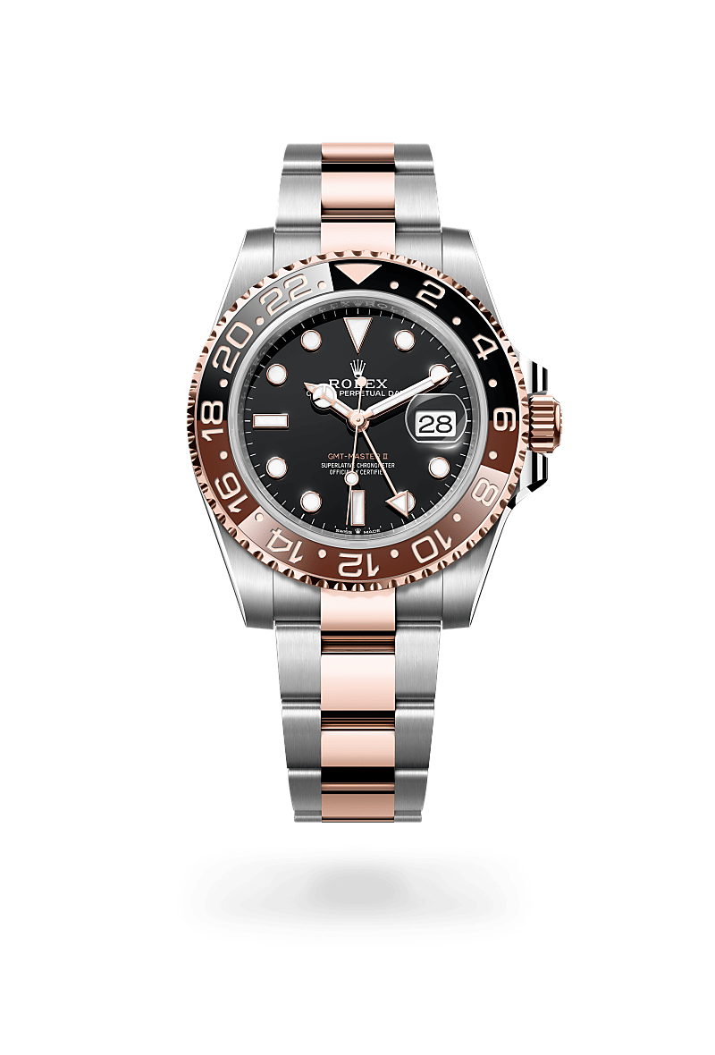 rolex GMT-Master II in Everose Rolesor - combination of Oystersteel and Everose gold,  - Schiffman's Jewelers