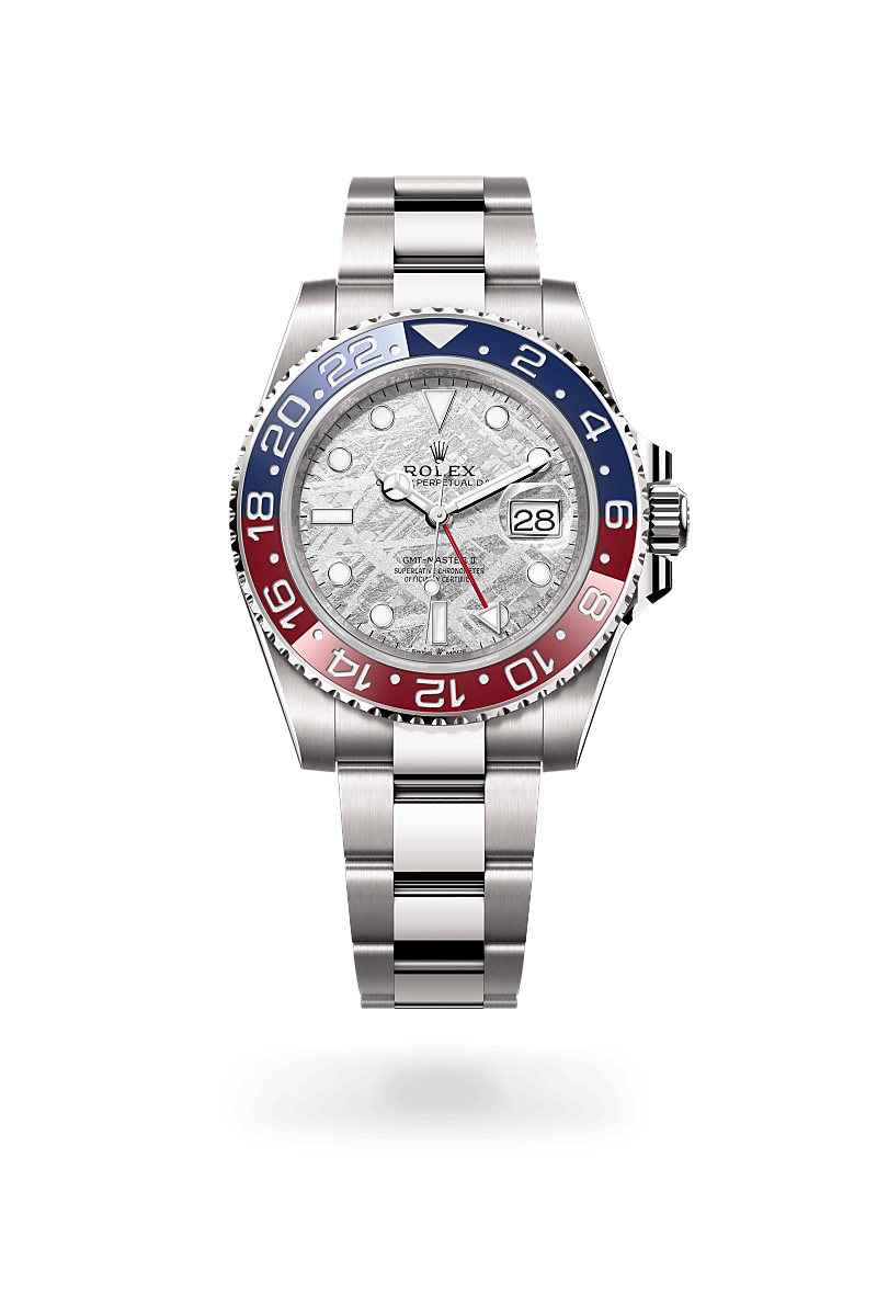 rolex GMT-Master II in 18 kt white gold,  - Schiffman's Jewelers