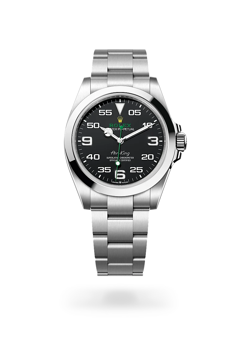 rolex Air-King in Oystersteel, M126900-0001 - Schiffman's Jewelers