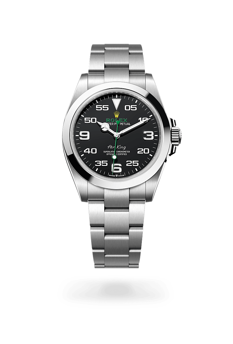 rolex Air-King in Oystersteel,  - Schiffman's Jewelers