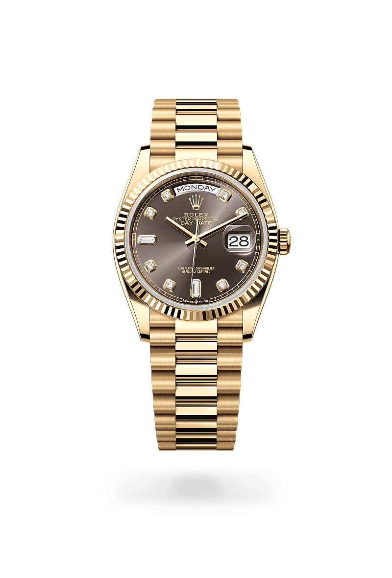 rolex Day-Date in 18 kt yellow gold,  - Schiffman's Jewelers