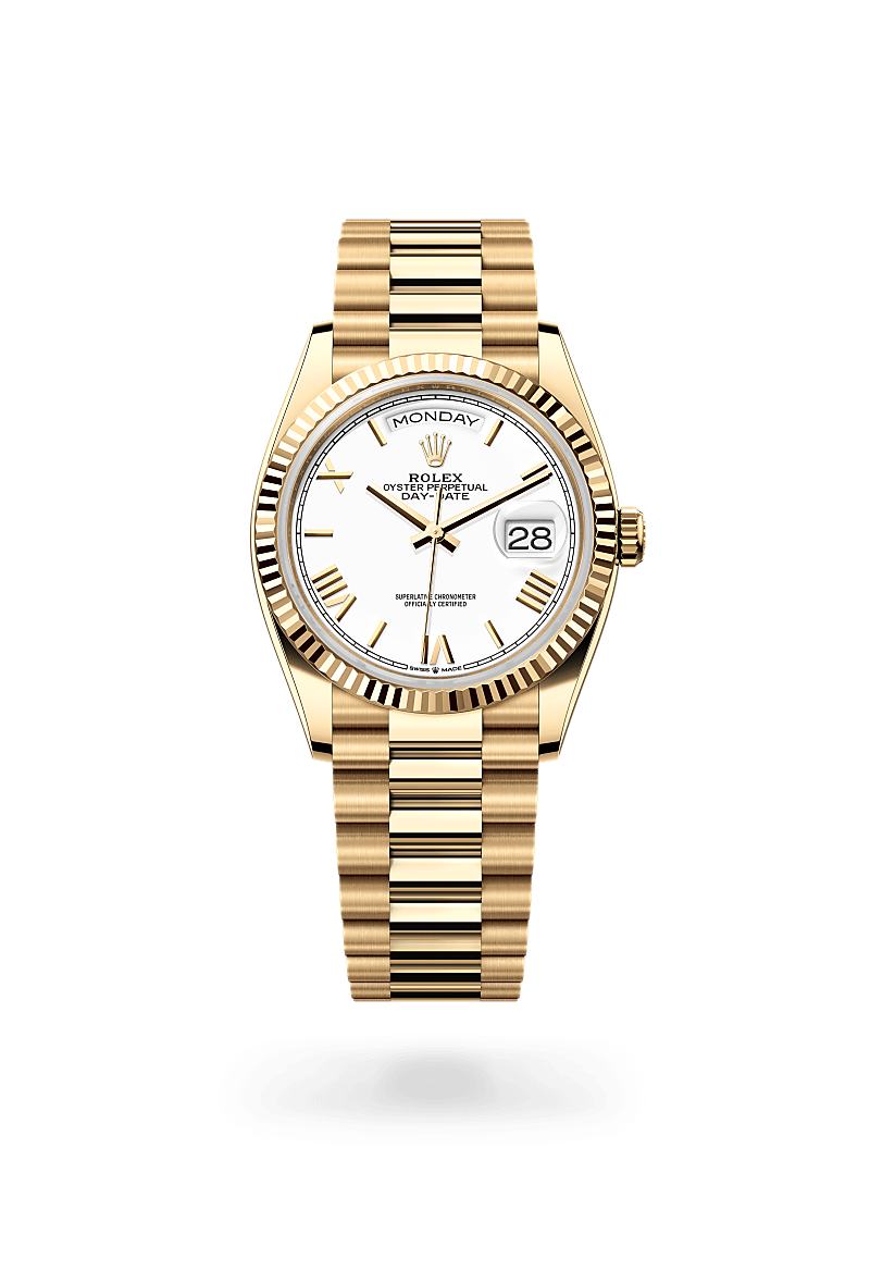 rolex Day-Date in 18 kt yellow gold,  - Schiffman's Jewelers