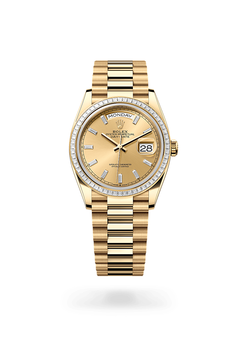 rolex Day-Date in 18 kt yellow gold,  - Schiffman's Jewelers