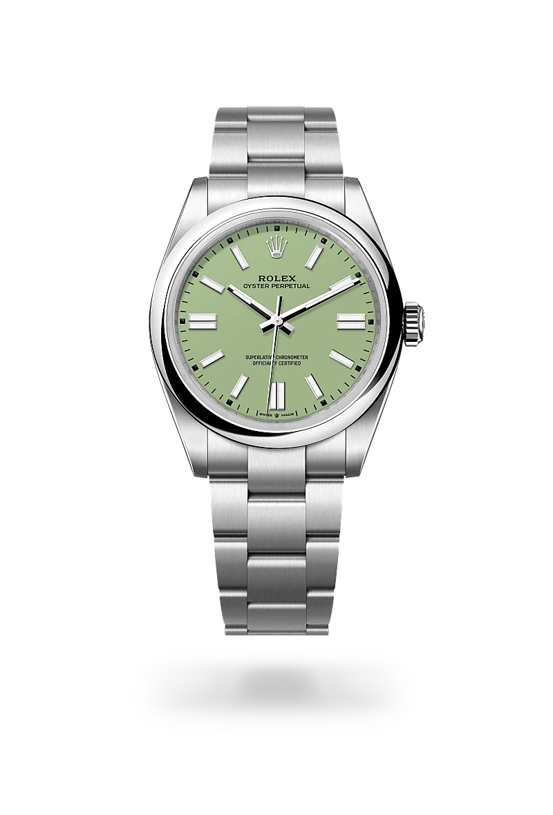 rolex Oyster Perpetual in Oystersteel, M134300-0006 - Schiffman's Jewelers