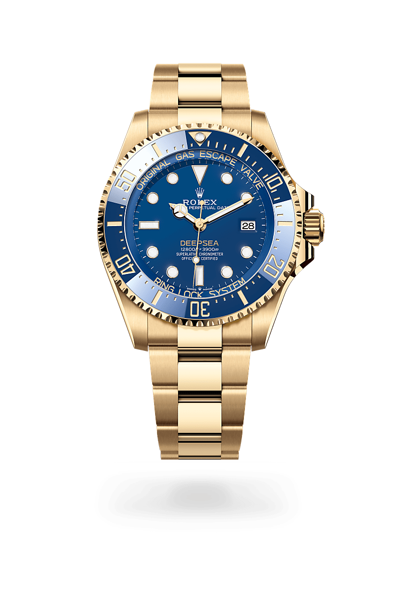 rolex Deepsea in 18 kt yellow gold,  - Schiffman's Jewelers