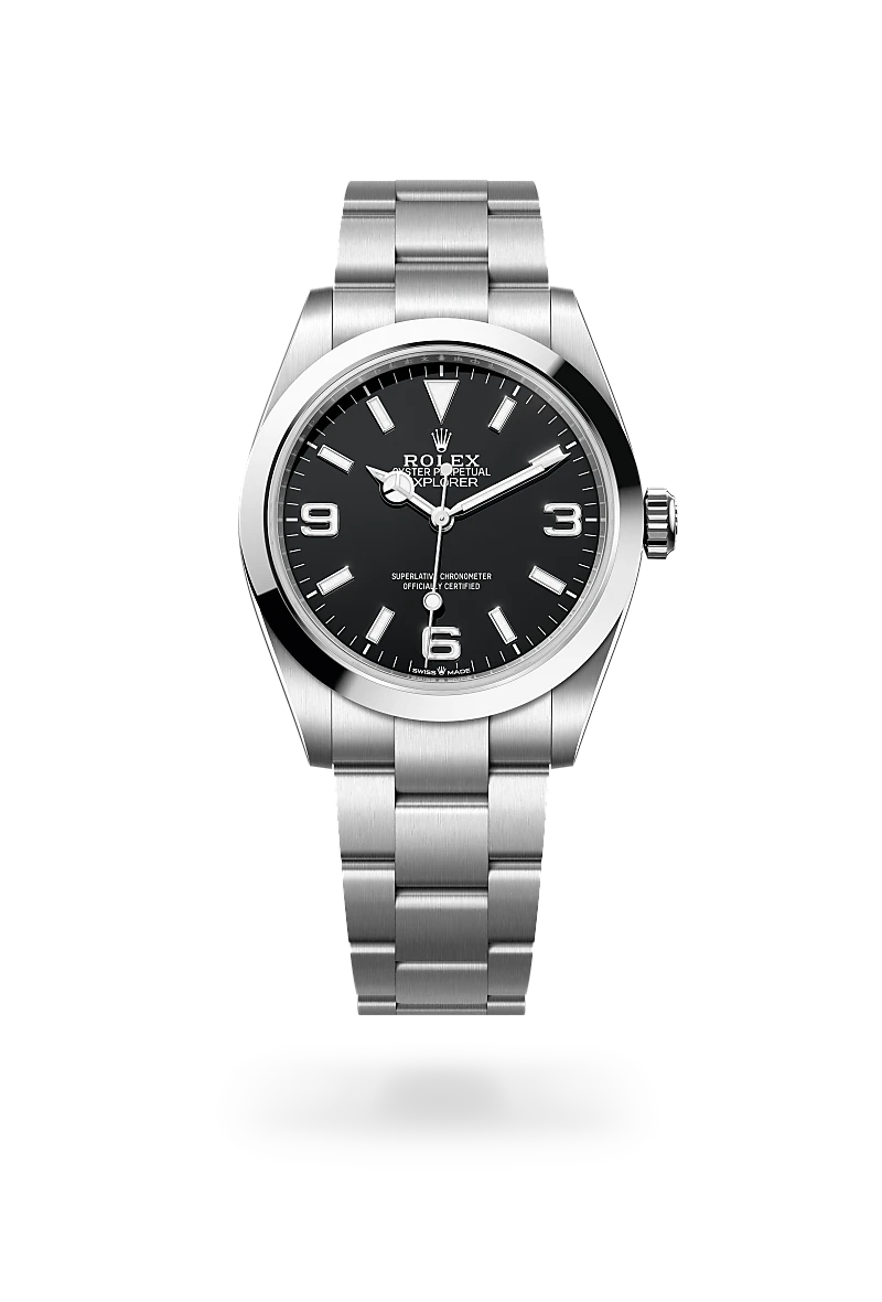 rolex Explorer in Oystersteel, M224270-0001 - Schiffman's Jewelers