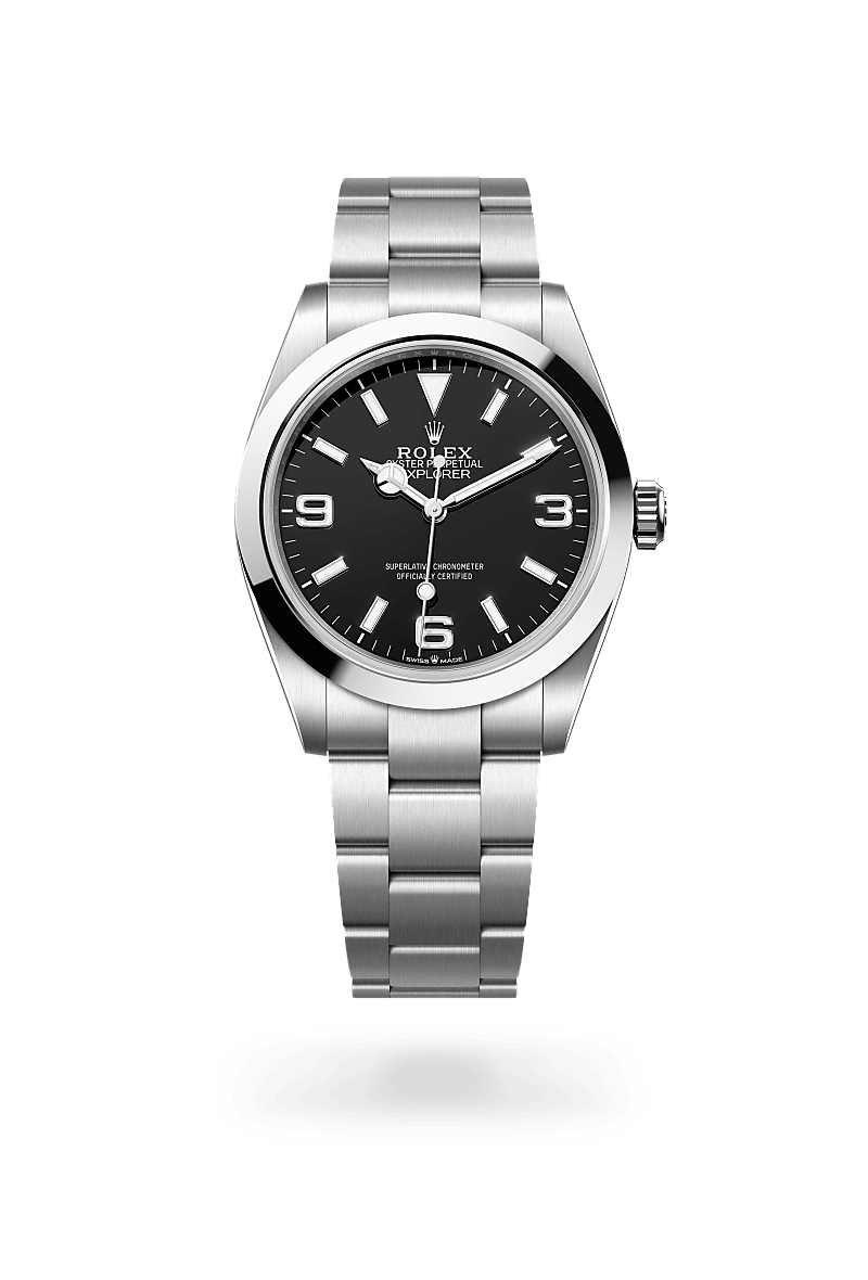 rolex Explorer in Oystersteel,  - Schiffman's Jewelers