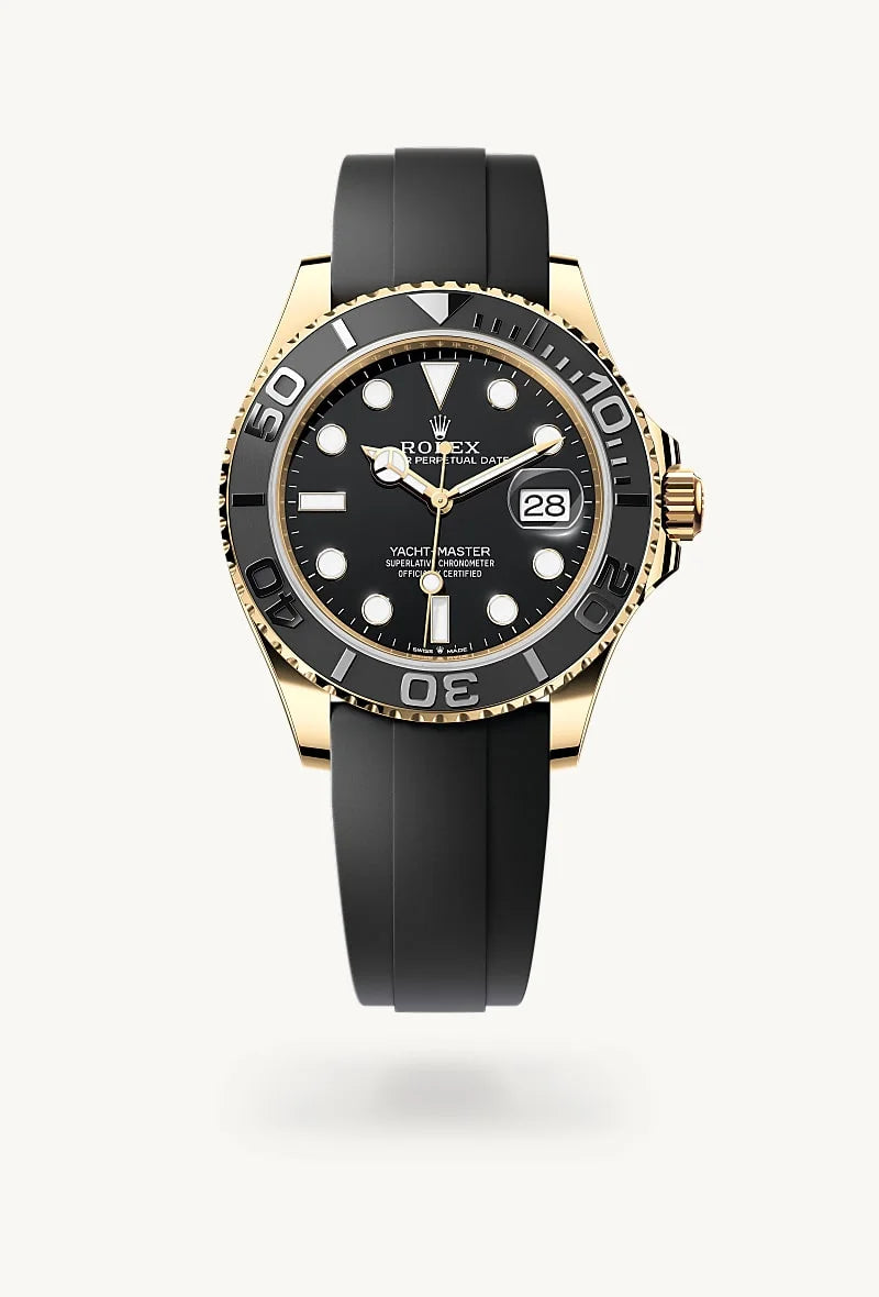 rolex Yacht-Master in 18 kt yellow gold, M226658-0001 - Schiffman's Jewelers