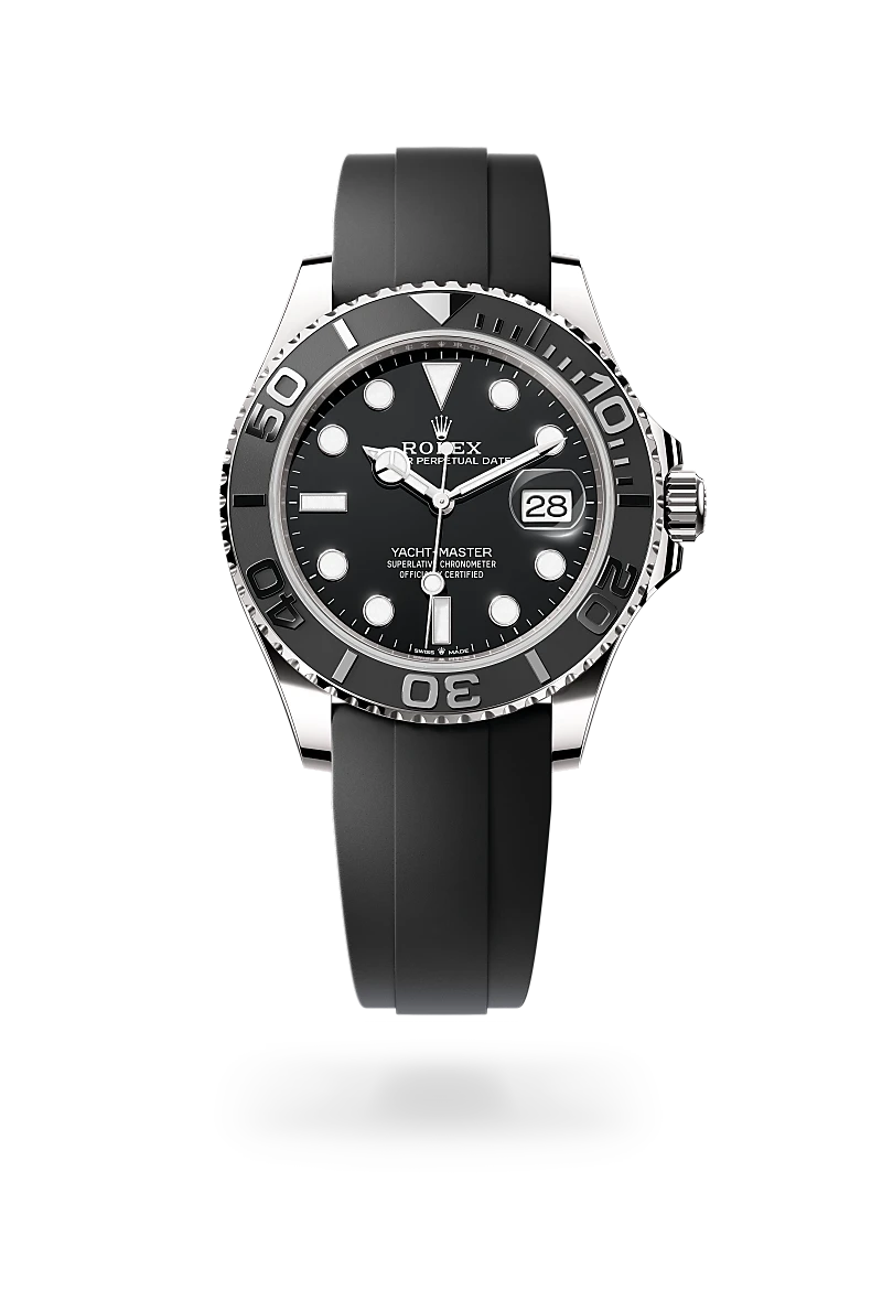 rolex Yacht-Master in 18 kt white gold, M226659-0002 - Schiffman's Jewelers