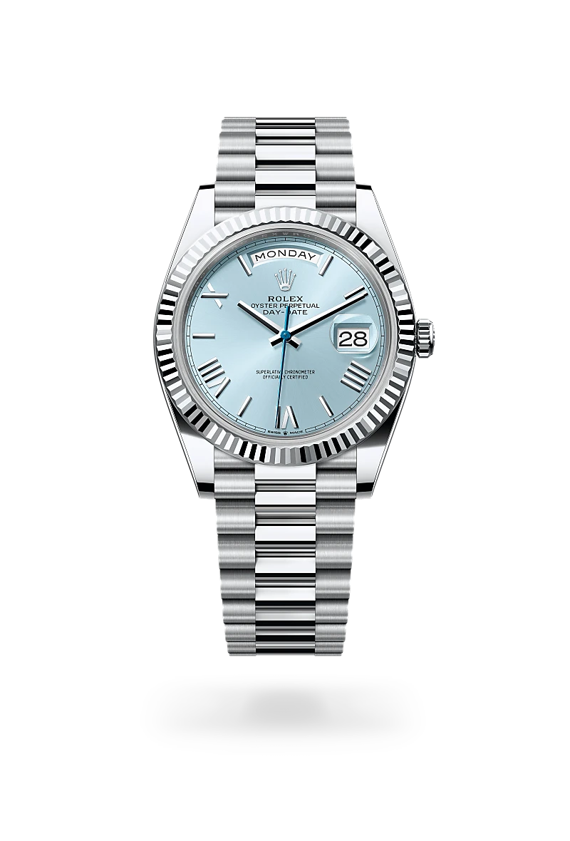 rolex Day-Date in Platinum, M228236-0012 - Schiffman's Jewelers