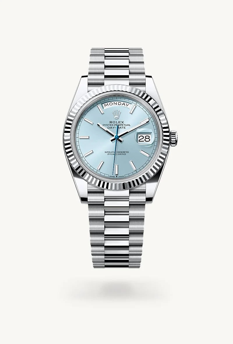 rolex Day-Date in Platinum, M228236-0018 - Schiffman's Jewelers