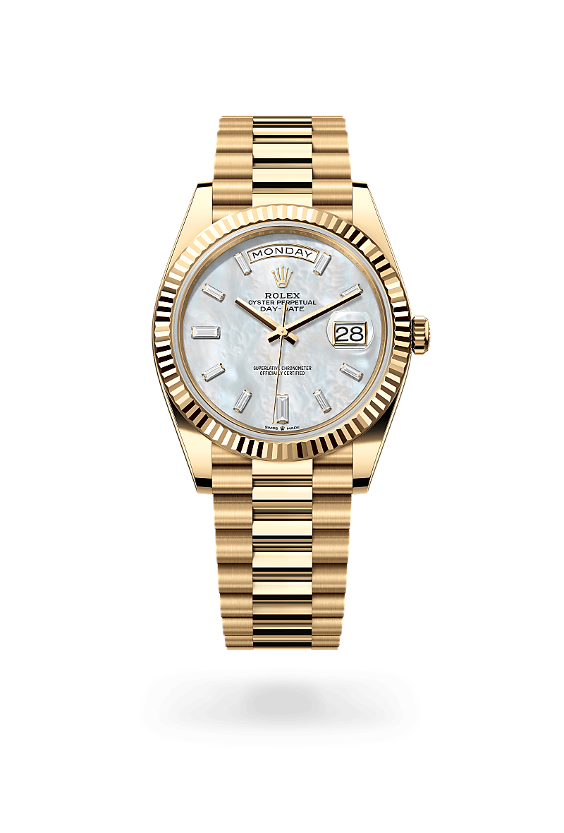 rolex Day-Date in 18 kt yellow gold,  - Schiffman's Jewelers