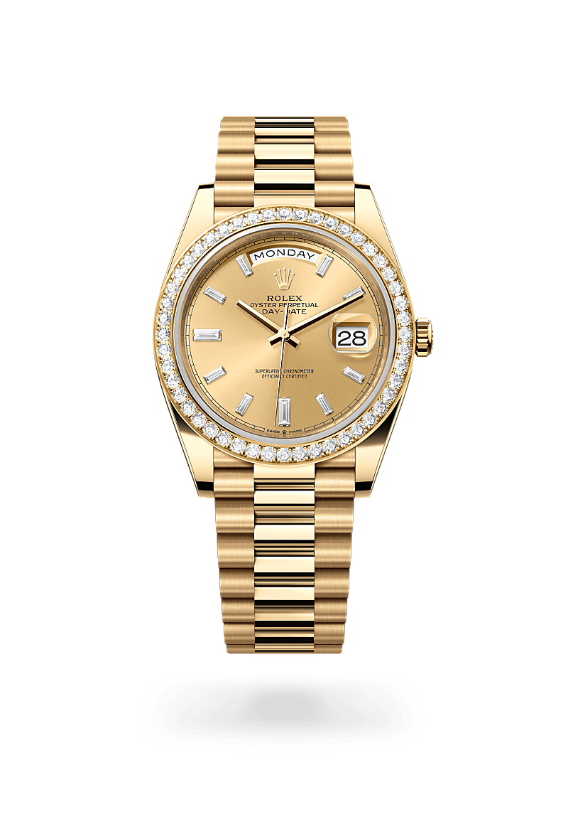 rolex Day-Date in 18 kt yellow gold,  - Schiffman's Jewelers