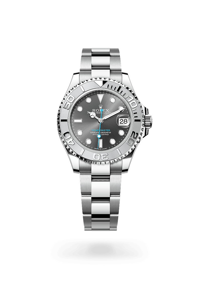 rolex Yacht-Master in Rolesium - combination of Oystersteel and platinum,  - Schiffman's Jewelers