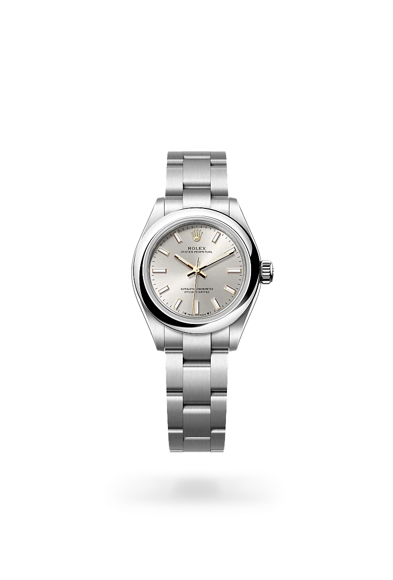 rolex Oyster Perpetual in Oystersteel, M276200-0001 - Schiffman's Jewelers