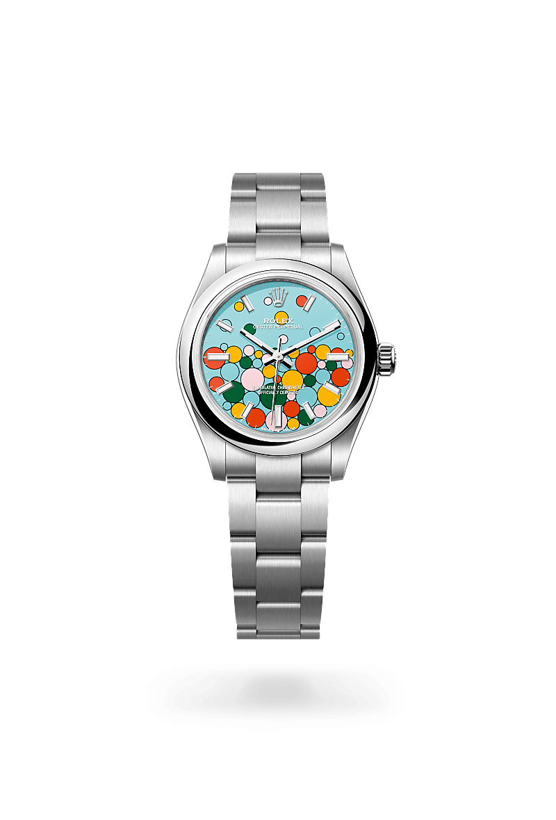 rolex Oyster Perpetual in Oystersteel,  - Schiffman's Jewelers