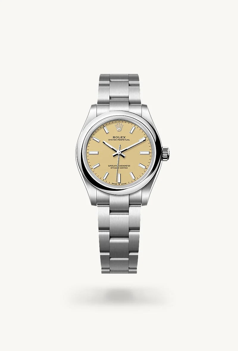 Rolex Oyster Perpetual in Oystersteel, M277200-0013 - Schiffman's Jewelers