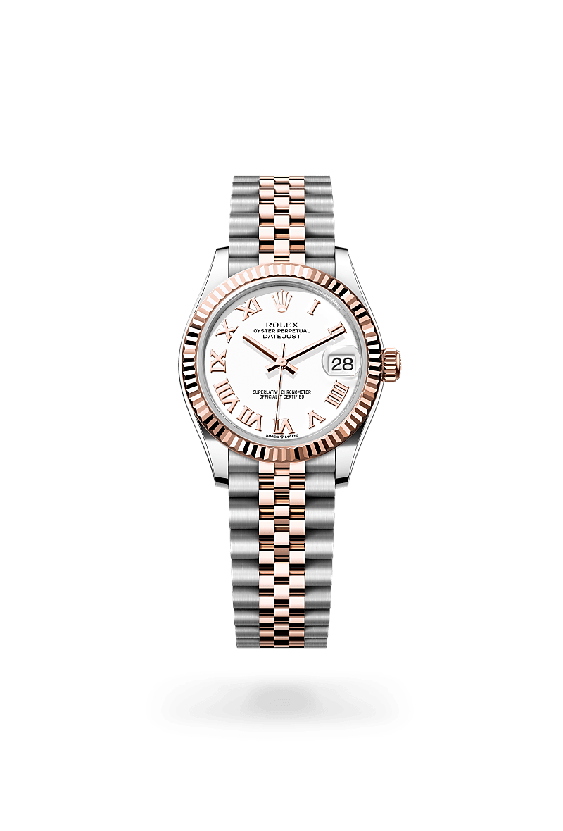 rolex Datejust in Everose Rolesor - combination of Oystersteel and Everose gold,  - Schiffman's Jewelers