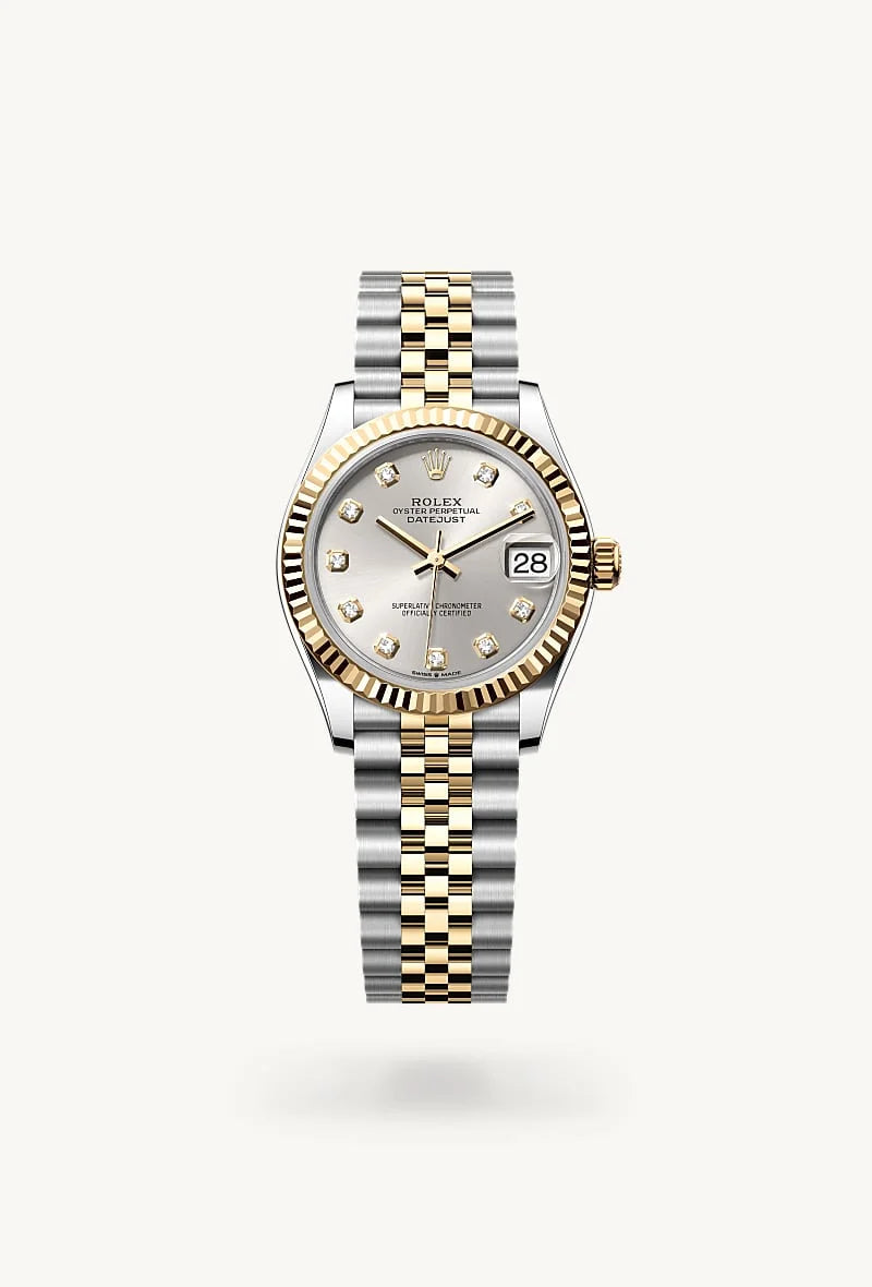 rolex Datejust in Yellow Rolesor - combination of Oystersteel and yellow gold, M278273-0020 - Schiffman's Jewelers