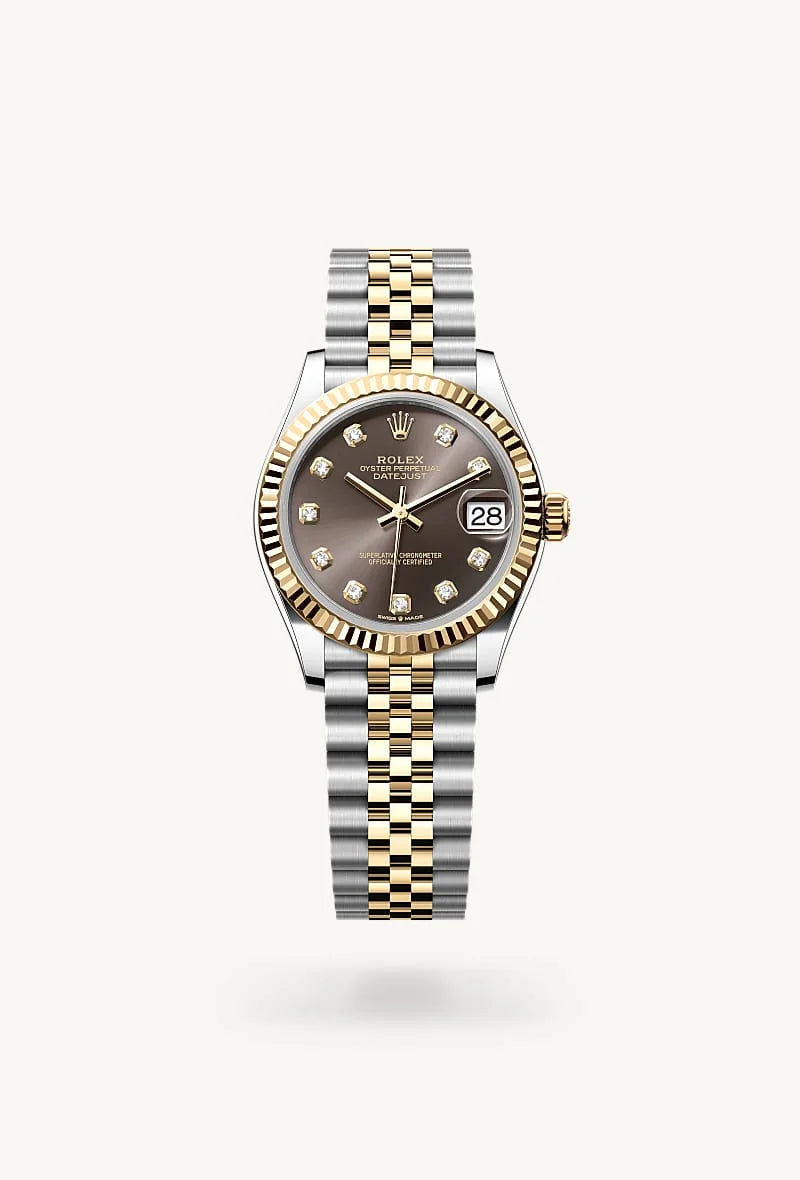 Rolex Datejust in Yellow Rolesor - combination of Oystersteel and yellow gold, M278273-0022 - Schiffman's Jewelers