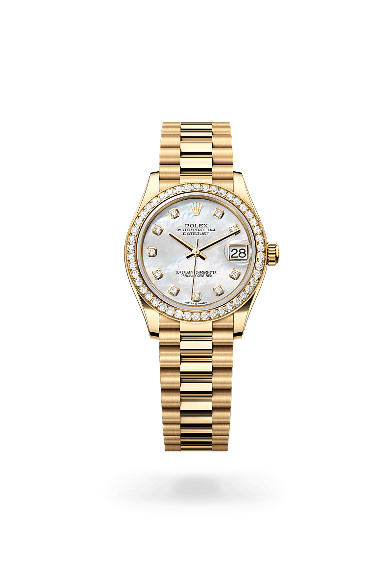 rolex Datejust in 18 kt yellow gold,  - Schiffman's Jewelers