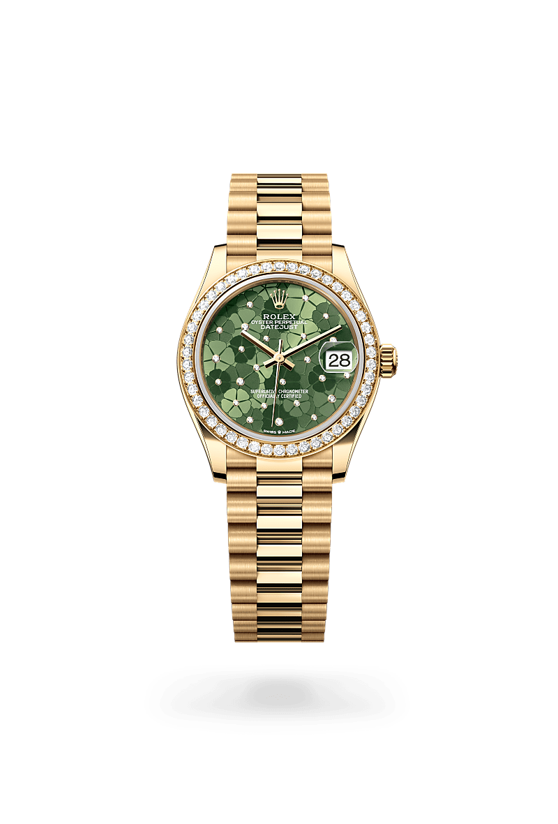 rolex Datejust in 18 kt yellow gold,  - Schiffman's Jewelers