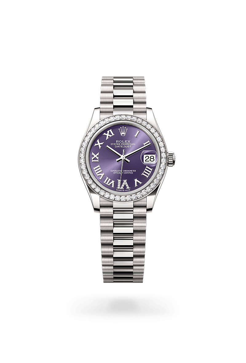 rolex Datejust in 18 kt white gold,  - Schiffman's Jewelers