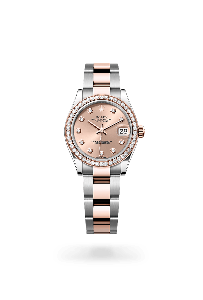 rolex Datejust in Everose Rolesor - combination of Oystersteel and Everose gold,  - Schiffman's Jewelers