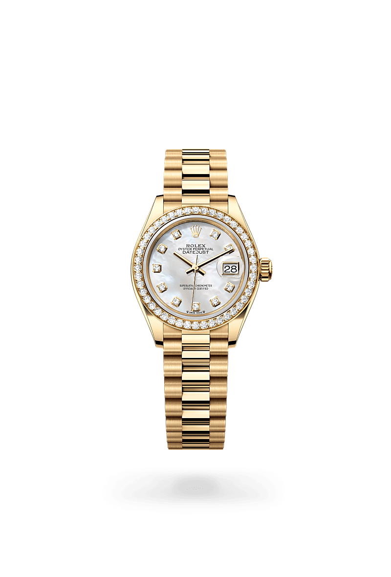 rolex Lady-Datejust in 18 kt yellow gold,  - Schiffman's Jewelers