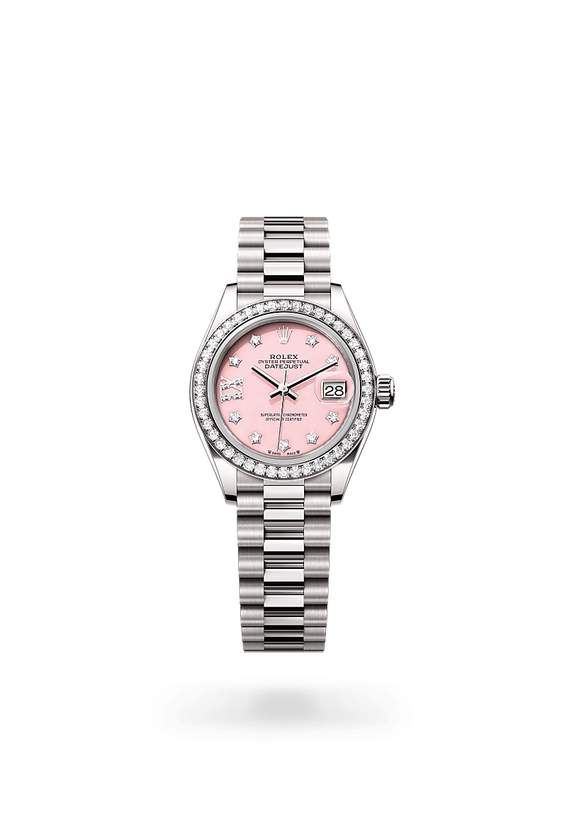 rolex Lady-Datejust in 18 kt white gold,  - Schiffman's Jewelers