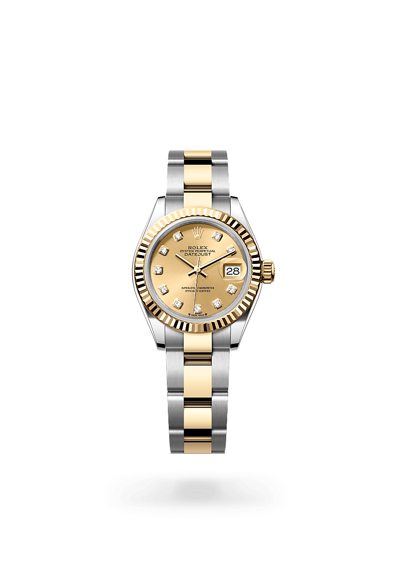 rolex Lady-Datejust in Yellow Rolesor - combination of Oystersteel and yellow gold,  - Schiffman's Jewelers